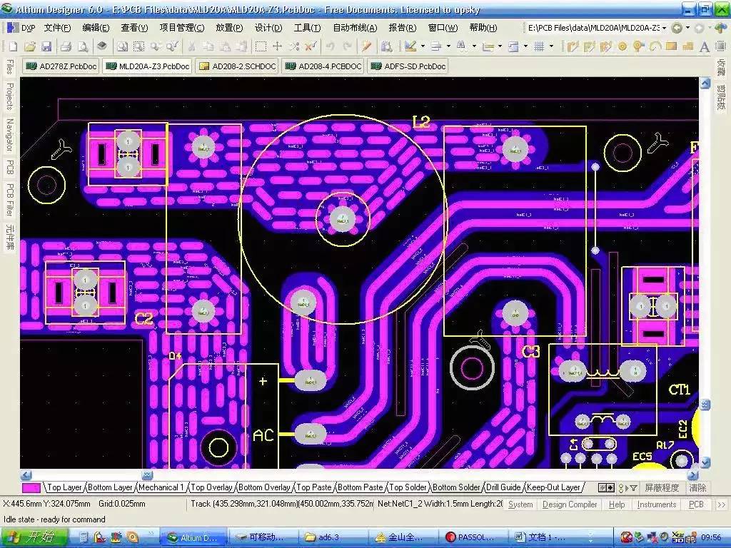 在實際PCB設計中，每條導線還會受到焊盤和過孔的影響